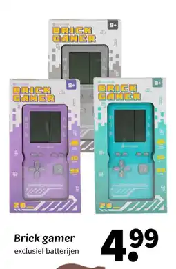 Wibra Brick gamer aanbieding