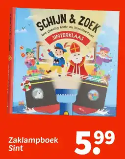 Wibra Zaklampboek Sint aanbieding