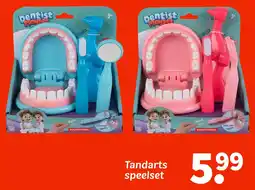 Wibra Tandarts speelset aanbieding