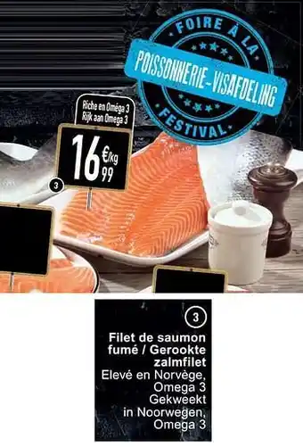 Cora Filet de saumon fumé - gerookte zalmfilet aanbieding