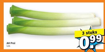 Albert Heijn Prei aanbieding