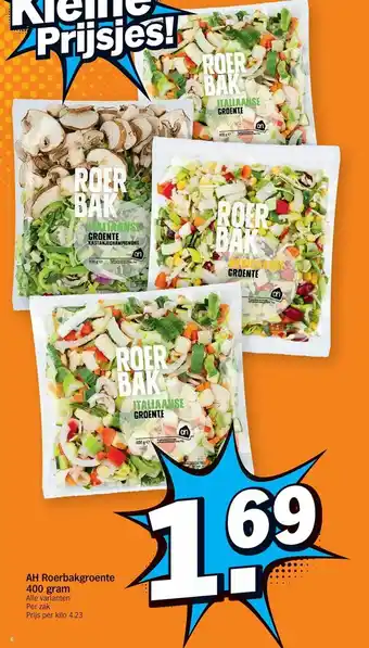 Roerbakgroente 400g