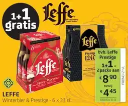BelBev Leffe Winterbier & Prestige aanbieding