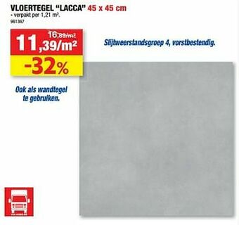 Hubo Vloertegel lacca aanbieding
