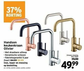 GAMMA Handson keukenkraan olivier aanbieding