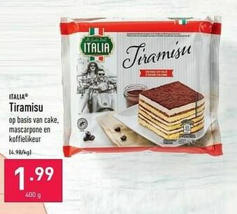 ALDI Tiramisu aanbieding