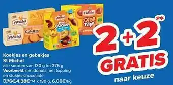 Carrefour Minidonuts met topping en stukjes chocolade aanbieding