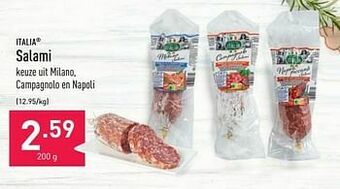 ALDI Salami aanbieding