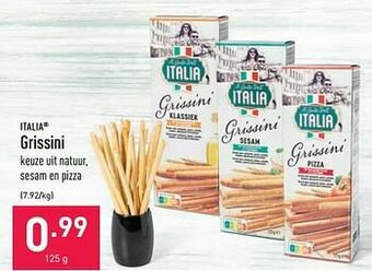 ALDI Grissini aanbieding