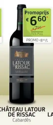 BelBev Château Latour de Rissac aanbieding