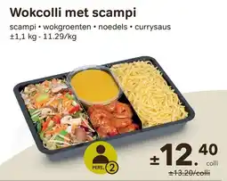 Bon Ap Wokcolli met scampi aanbieding