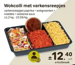 Bon Ap Wokcolli met varkenssreepjes aanbieding