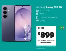 Base Samsung Galaxy S26 5G aanbieding