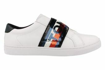 Berca Shoes Tommy Hilfiger Sneaker Laag Dames - Wit aanbieding