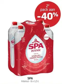 BelBev spa intense aanbieding