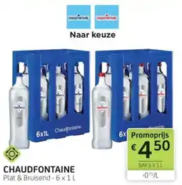 BelBev Chaudfontaine Plat & Bruisend aanbieding