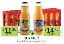 BelBev Sunfruit appel & sinaasappel aanbieding