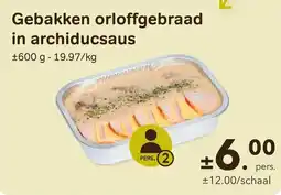 Bon Ap Gebakken orloffgebraad in archiduca saus aanbieding