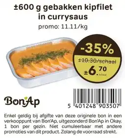 Bon Ap gebakken kipfilet in currysaus aanbieding