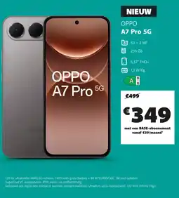 Base OPPO A7 Pro 5G aanbieding