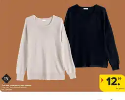 Carrefour Trui met lurexgaren voor dames aanbieding