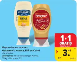 Carrefour Market Mayonaise en mosterd aanbieding