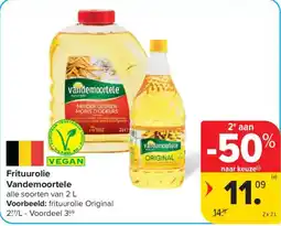 Carrefour Market Friturolie Vandemoortele aanbieding