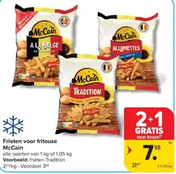 Carrefour Market Frieten voor friteuse McCain aanbieding