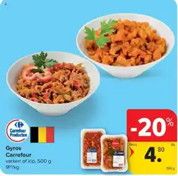 Carrefour Market Gyros Carrefour aanbieding