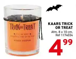 Trafic Kaars trick or treat aanbieding