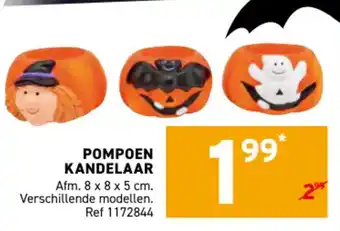Pompoen kandelaar