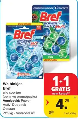 Carrefour Market Wc-blokjes Bref aanbieding
