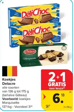 Carrefour Market Koekjes Delacre aanbieding