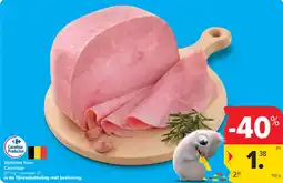 Carrefour Market Ontvette ham aanbieding