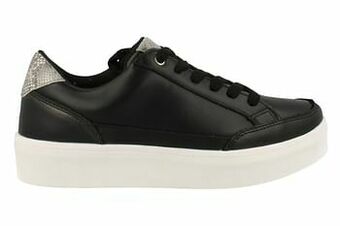Berca Shoes Super Cracks Sneaker Laag Dames - Zwart aanbieding