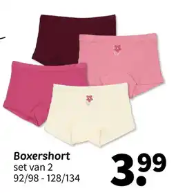 Wibra Boxershorts aanbieding