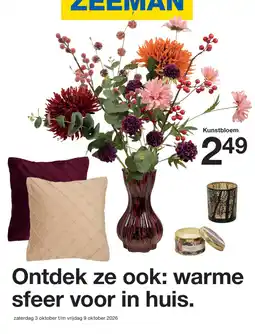 Zeeman Kunstbloem aanbieding