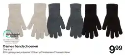 Zeeman Dames handschoenen aanbieding
