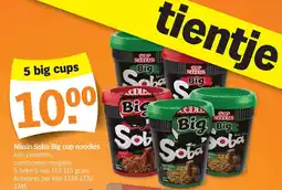 Albert Heijn Nissin Soba Big cup noodles aanbieding