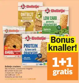 Albert Heijn Bolletje crackers aanbieding