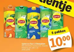 Albert Heijn Lipton Ice Tea aanbieding