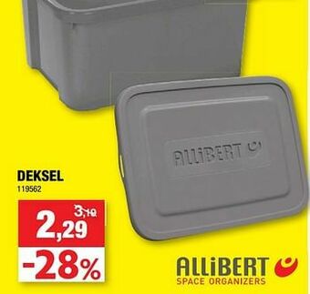 Hubo Deksel aanbieding