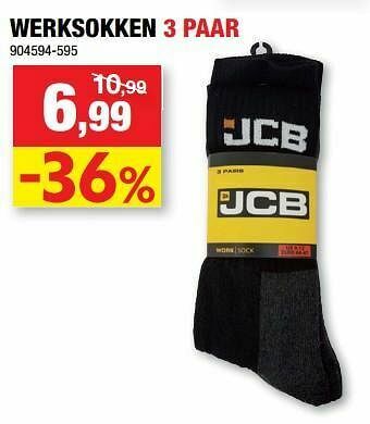 Hubo Werksokken aanbieding
