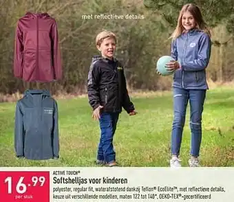 Softshelljas voor kinderen