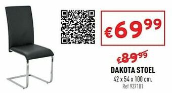 Trafic Dakota stoel aanbieding