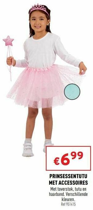 Trafic Prinsessentutu met accessoires aanbieding