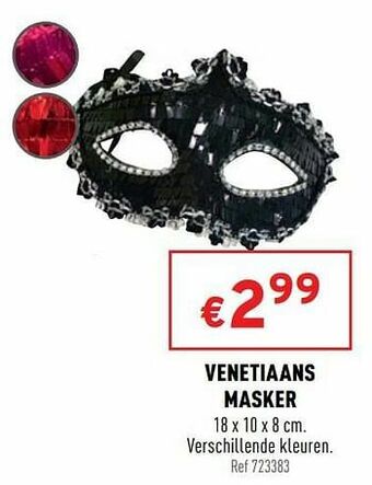 Trafic Venetiaans masker aanbieding