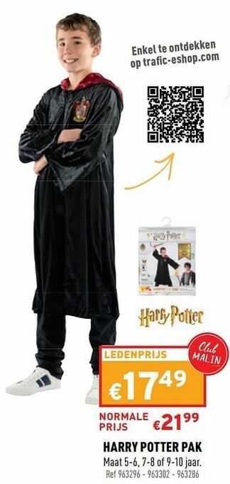 Trafic Harry potter pak aanbieding