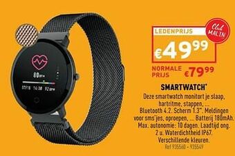 Trafic Smartwatch aanbieding