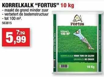 Hubo Korrelkalk fortus aanbieding